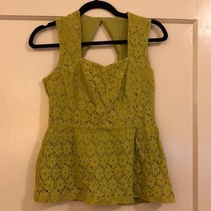 Anthropologie (Girls from Savoy) // Corset Blouse